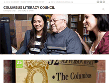 Tablet Screenshot of mail.columbusliteracy.org